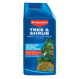 BioAdvanced Tree & Shrub Insect Killer, Outdoor Pest Control, Concentrate, 32 oz