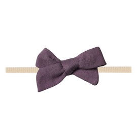 Classic Nylon Bow "Plum" by Copper Pearl