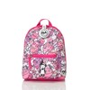 Pink Robots Toddler Kids Children Mini Backpack Rucksack With Reins