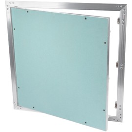 Vent Systems 20" x 20" Inch Aluminum Drywall Access Panel – Recessed Metal Square Inspection Door for Wall, Ceiling, Plumbing, HVAC System – Indoor Use for Home, Garage, Office Renovation or Repair