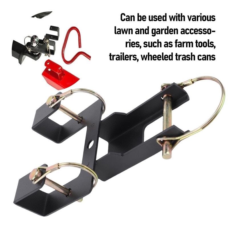 Universal Trash Can Coupler to Hook Multiple Wheeled Trash Containers
