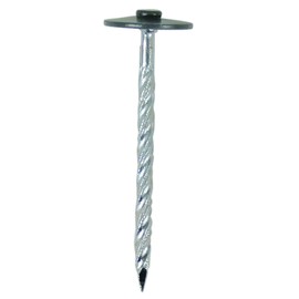 DAIDOHANT 10176072 Screw Umbrella Nails, Silver Gray [For Wood Basing] (Iron / Painted) (Nominal Diameter d) 0.09 x (L) 1.6 inches (41 mm) (20 Pieces)