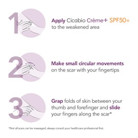 Bioderma Cicabio SPF50+ Cream - Repairing, Soothing & Protecting Cream with SPF 50+, Limits the Risk of Hyperpigmentation & Repairs Skin Exposed to Sun 40 ml