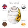 4 Set - Sunflower Pretty Yellow Flowers - Coasters Kitchen