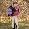SKIPPI Hobby Horse Blanket and Ear Bonnet - Lilac and