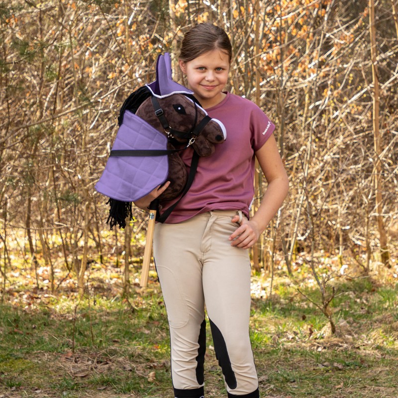 SKIPPI Hobby Horse Blanket and Ear Bonnet - Lilac and