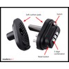 MJs Night Trigger Combination Lock for Low Level Lighting(3 Pack).