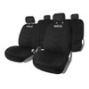 SPARCO SPS431BK 9 piece Seat Cover Set Black