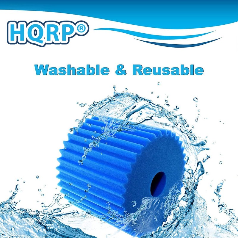 HQRP Blue Foam Filter (7" x 8 1/2") Compatible with