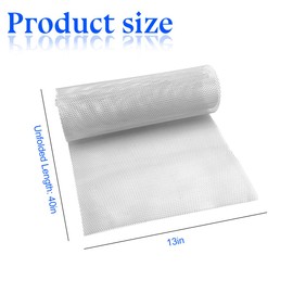 XINLIYA Car Grill Mesh, 40"x13" Aluminum Alloy Vehicle Insert Grille Grid with 3x6mm Rhombic Hole, Automotive Exterior Grill Mesh Assembly for Bumper Hood Vent, Universal Fit (Silver)