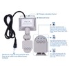 Z Motion Sensor Flood Lights Outdoor,10W Induction LED Lamp, IP65