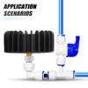 MEANLIN MEASURE 0-300psi Pressure Gauge with 1/8'' NPT Back Connector