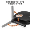 Sanwa Direct 400-BTAD008 Bluetooth Audio Transmitter Receiver apt-X LL/FastStream Low