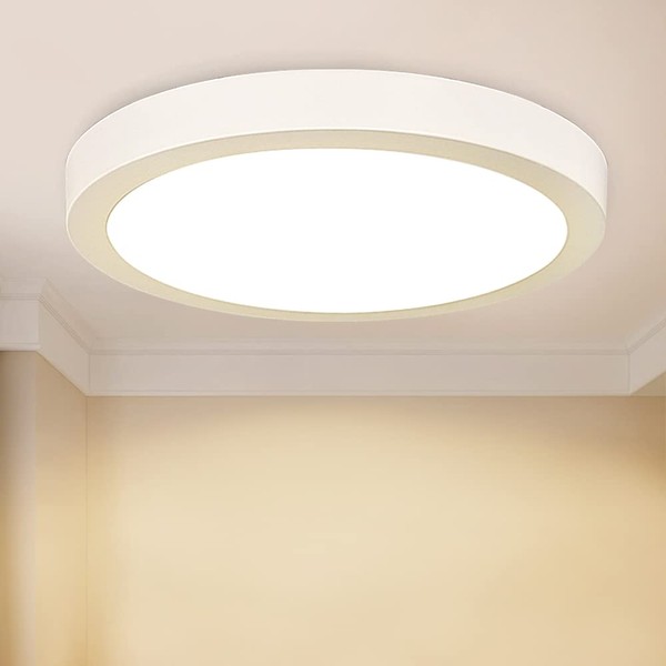 DINGLILIGHTING DINGLILIGHTING Bathroom Ceiling Light Waterproof, 18W Led Ceiling Light