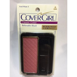 CoverGirl Classic Color Believable Blush Mirrored Compact ICED PLUM NEW.