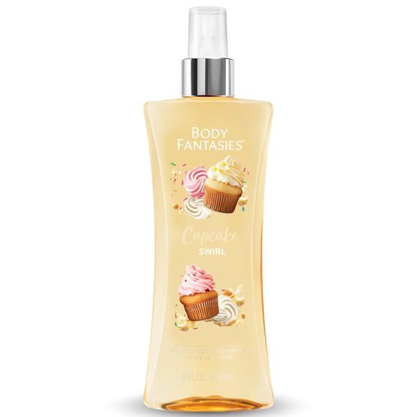 Body Fantasies Signature Fragrance Body Spray, Cupcake Swirl, 8 fl