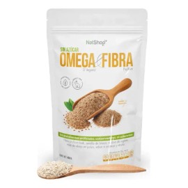 Omega Y Fibra En Polvo 100% Natural Sabor Naranja- Natshop