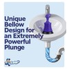 Luigi's Mini Plunger for Bathroom Kitchen Sink Bath & Shower