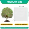 2 Pack Spring Fruit Tree Netting Sets with Zipper Drawstring,