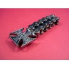 WEST COAST CHOPPERS Iron Cross Logo Motorcycle Chain Beer Bottle
