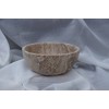 ottoman Travertine Decorative Bowl Mala (Noce)