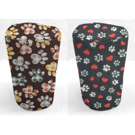 Penny's Needful Things Puppy Love Dog Paws Can Opener Cover (2 Colors Available) - Brown