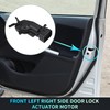 X AUTOHAUX Replacement Front Left Driver Side Power Door Lock