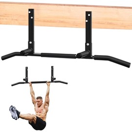 Pull Up Bar, Chin Up Bars Ceiling Mount by Ultimate Body Press, Workout for Home Gym, Beam, Crossfit - Heavy-Duty, Foam Grip, Easy installation - Style: D.Multi-Grip Joist Mounted Pull Up Bar