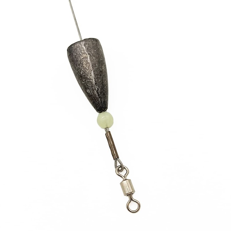 Orurdo Qb500144a01n0 Fishing Gear, Texas Rig Rigging, Set of 10