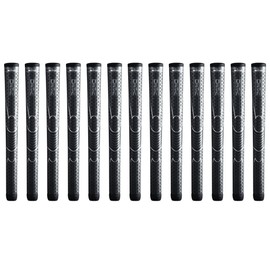 Winn Dri-Tac Oversize (+1/8) Dark Gray 13 Piece Golf Grip Bundle (
