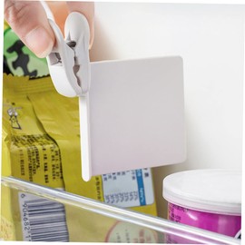 Ipetboom 8Pcs Small Fridge Dividers Material Convenient Refrigerator Organizers for Side Door Storage and Chest Freezer Easy Clip Food and Bottle Separator for Kitchen and Freezer