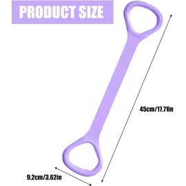 8 Wort Brust Expander neue Erweiterung, Yoga, Fitness, Pilates, Spanngurt, widerstandsband Stretchbänder Fitnessgurte Spanngurt Sport