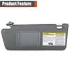 labwork Gray Sun Visor Left and Right Replacement for Toyota