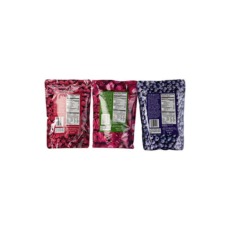 Trader Joe's Freeze Dried Fruit Variety Pack (Blueberry, Strawberry, Raspberry)