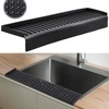 AyNirser Sink Edge Protector with Suction Cup 4"x20", Silicone Sink