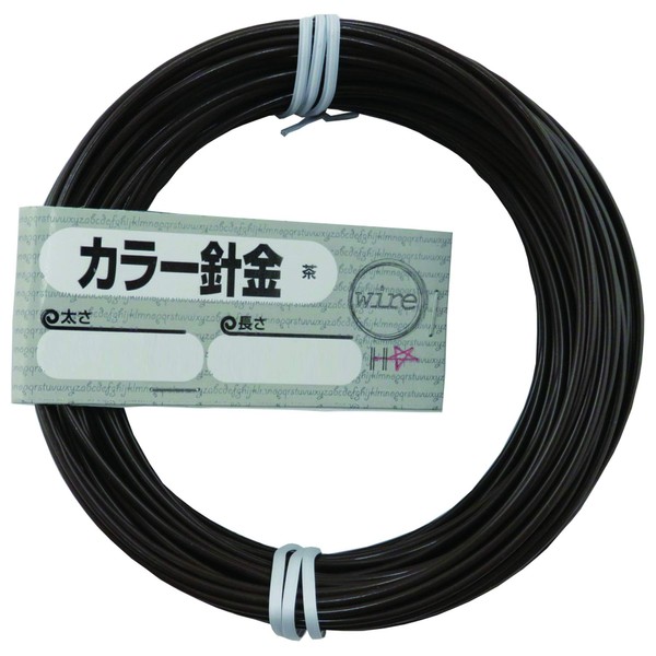 DAIDOHANT 10155933 Wire [Vinyl Coating] Color Wire Brown (Brown) [Thickness]