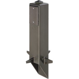 Arlington Industries GP19B Gard-N Outdoor Landscape Lighting Garden Post, 19-Inch, Black, 19.5