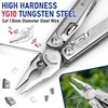 BIBURY Multitools, Upgraded Multi Tool Foldable Pliers with T-Shank Tool,