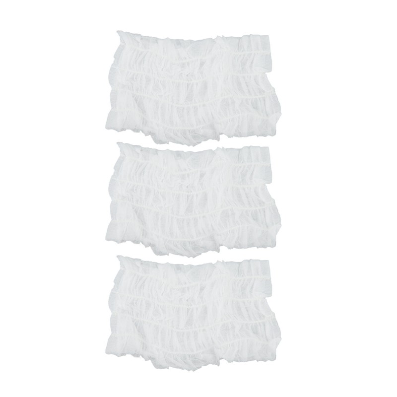 100PCS Facial Spa Headbands Non Woven Fabric Elastic Wrap Makeup