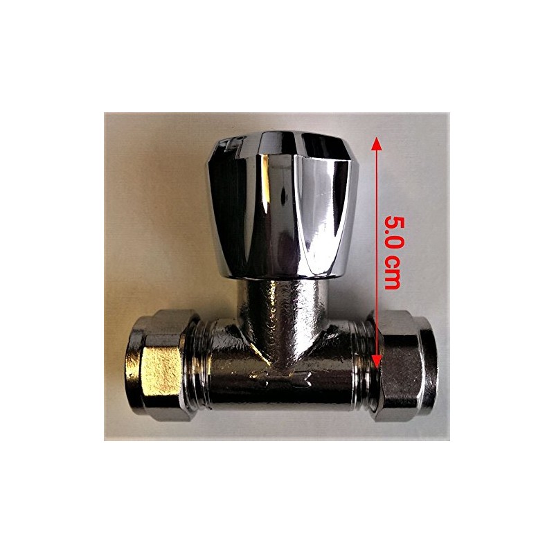 Primaflow CxC 15mm Chrome Shower Isolation Valve
