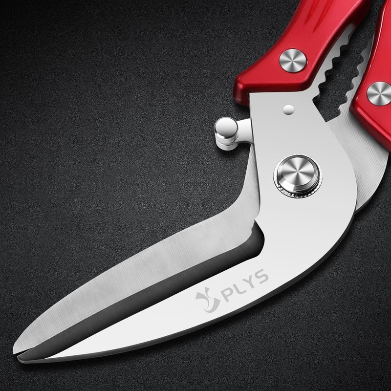 Plys Poultry Shears High Performance Kitchen Scissors Sharp: Household Scissors