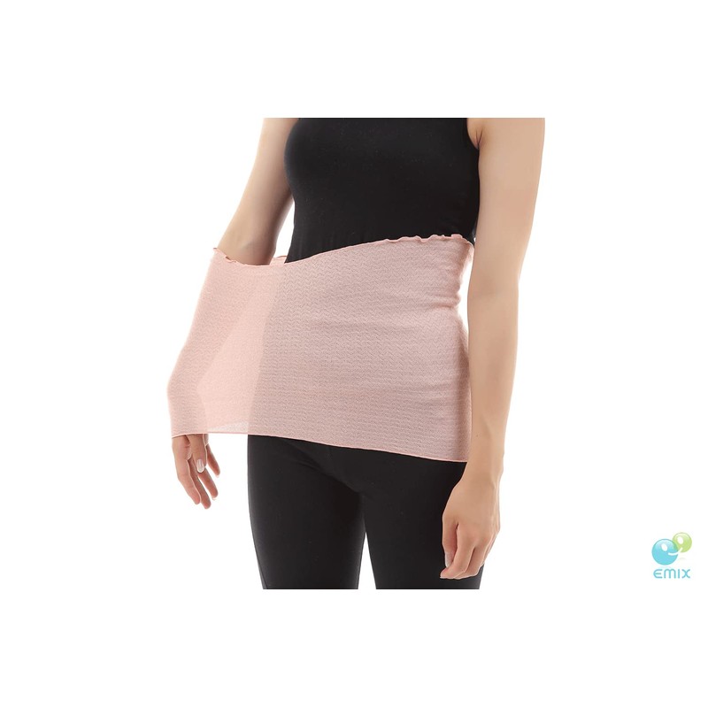 Nakachu Shoten Hakuyun Silk Belly Wrap "Fluffy Temptation" by Silk