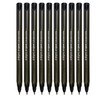 DIGNO Tri-Mate Ballpoint Pens, BLACK, Medium Point (1.0mm), Pack of