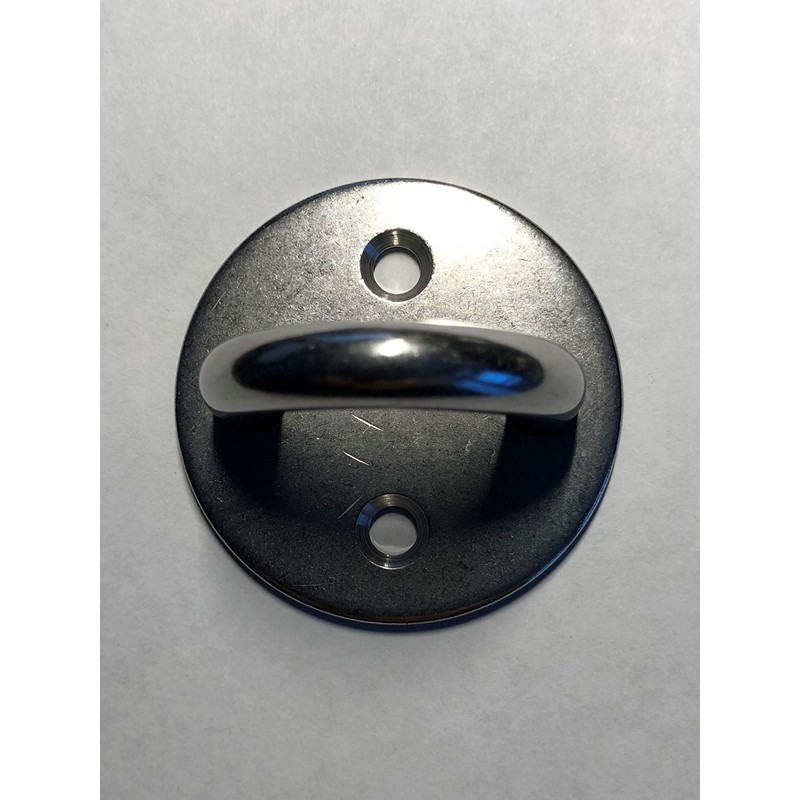 US Stainless 4 Pieces Stainless Steel 316 Round Pad Eye