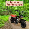 AlveyTech 145/70-6 V-Tread Tire - For the Motovox MBX10, MBX11,