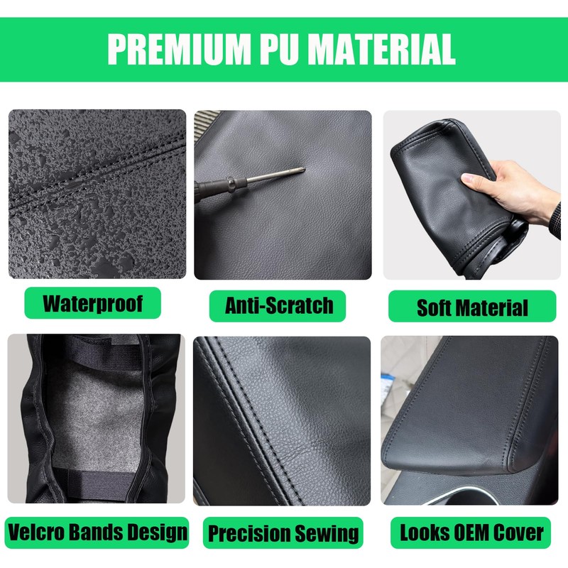 ANMOSVO Center Console Cover for Kia Optima 2011 2012 2013