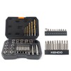 KENDO 46PC HSS Damaged Screw Extractor Set - Remover for