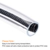sourcing map PVC Vinyl Hose, 21 mm ID x 23