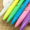 BXT 6pcs Ballpoint Pen with Electronic Watch 0.5MM Fine Point