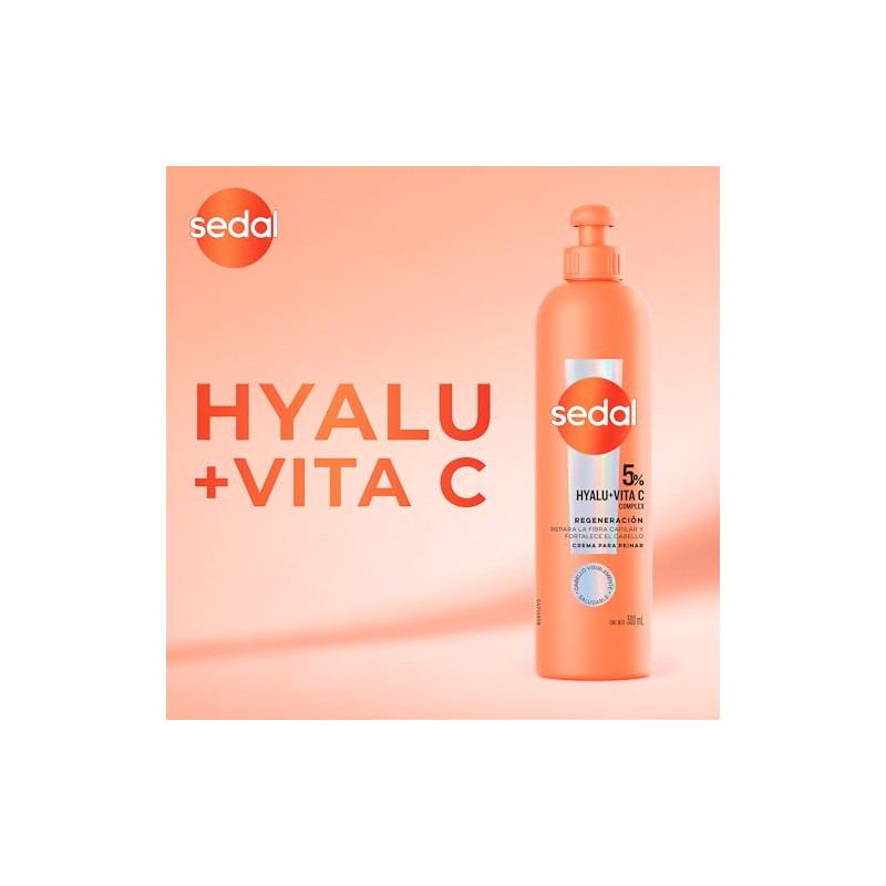 Sedal Care Crema para Peinar Ácido Hialurónico y Vitamina C